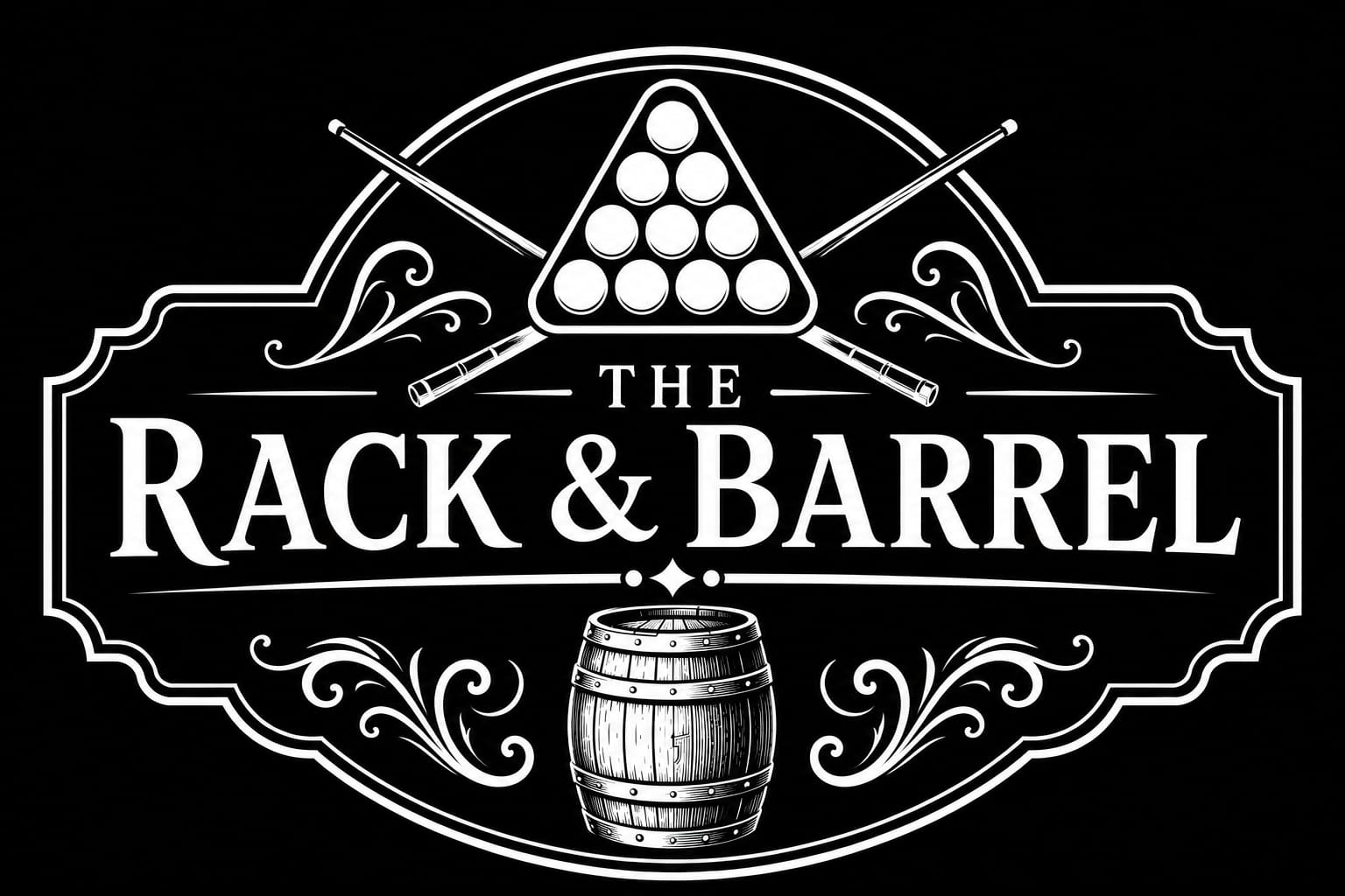 The Rack and Barrel Sports and Social Club logo